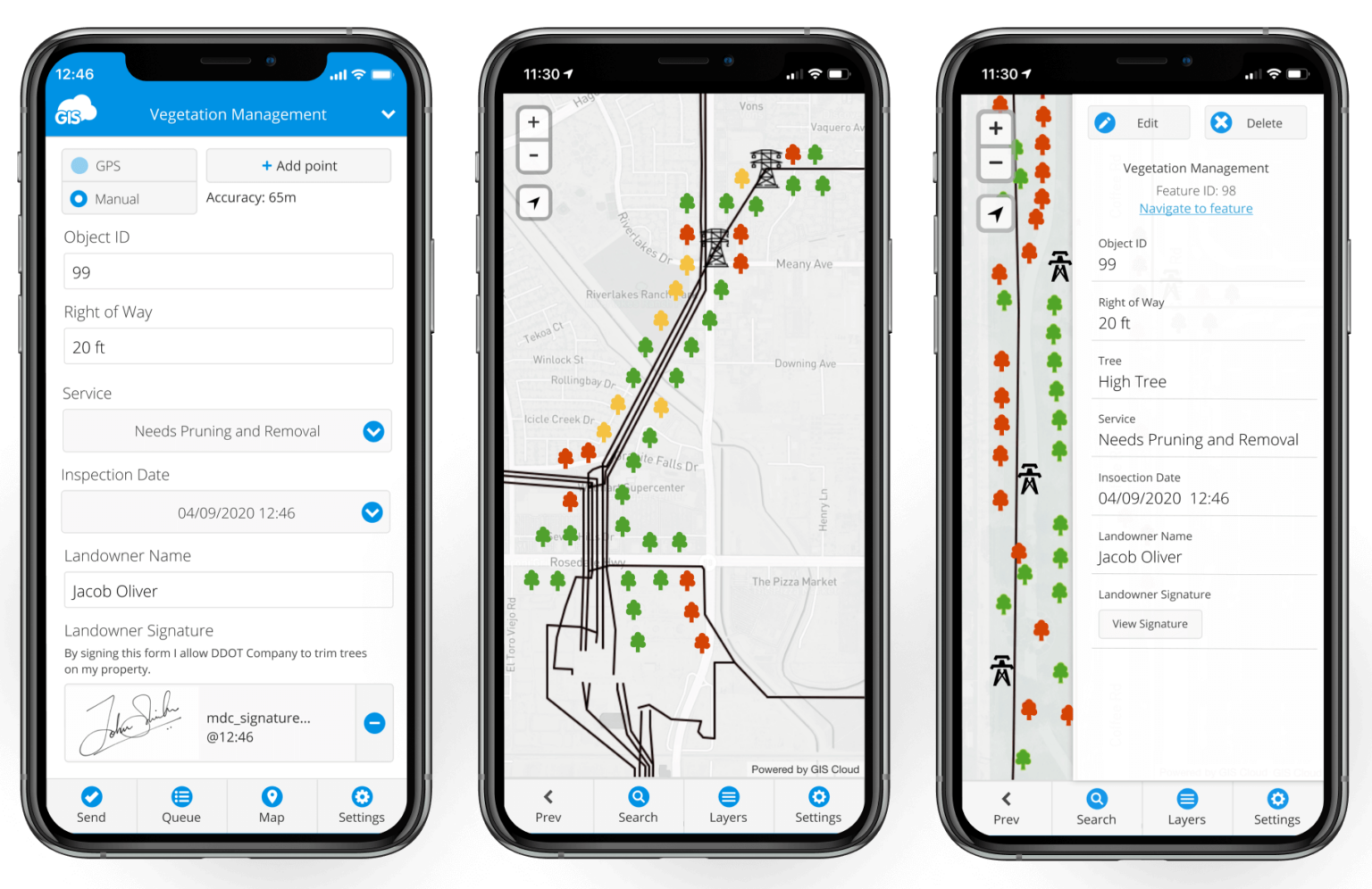 Vegetation Management For Electric Utilities Gis Cloud