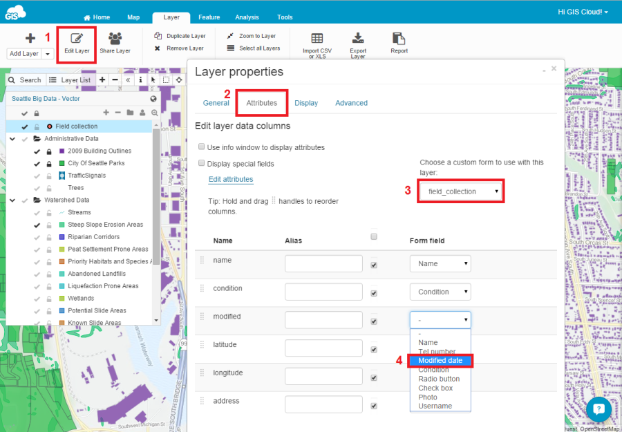 Forms Manager | GIS Cloud User Manual