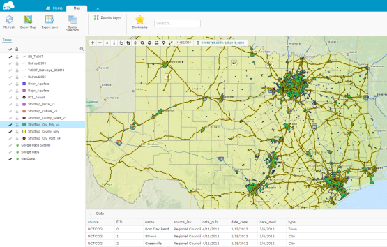 Map Viewer - Try it for Free | GIS Cloud